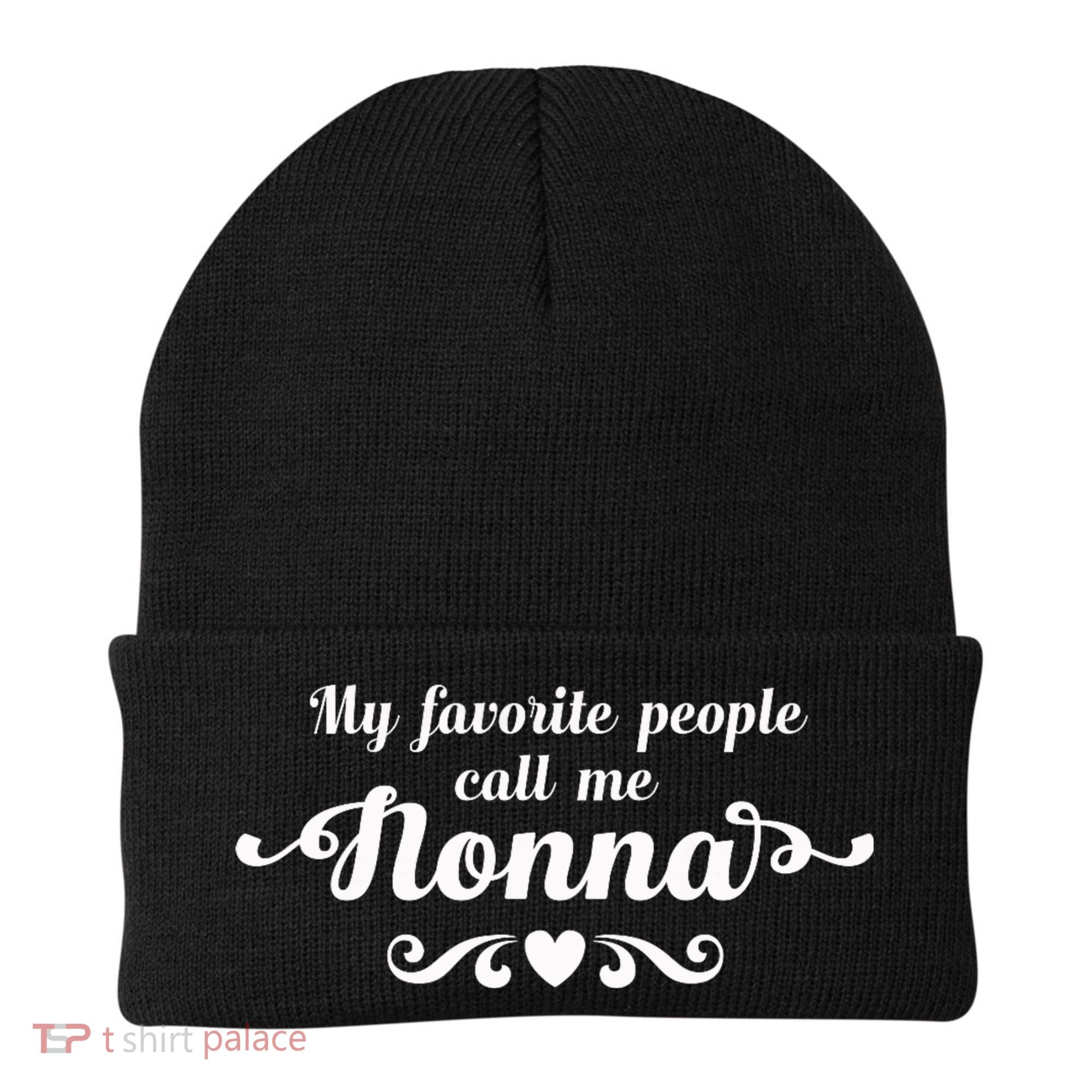 My Favorite People Call Me Nonna Beanie