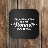 My Favorite People Call Me Nonna Coaster thumb 0