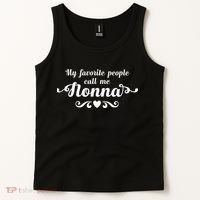 My Favorite People Call Me Nonna Tank Top thumb 2