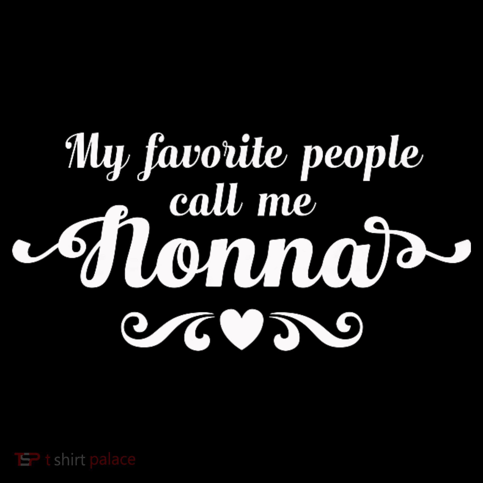 My Favorite People Call Me Nonna Kids Sweatshirt
