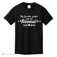 My Favorite People Call Me Nonna Kids T-Shirt thumb 0
