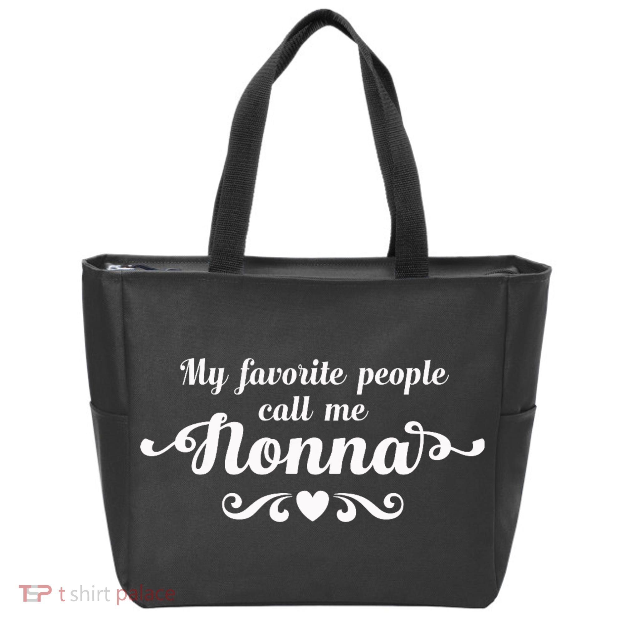 My Favorite People Call Me Nonna Tote Bag