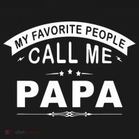 My Favorite People Call Me Papa Father's Day Mousepad thumb 1
