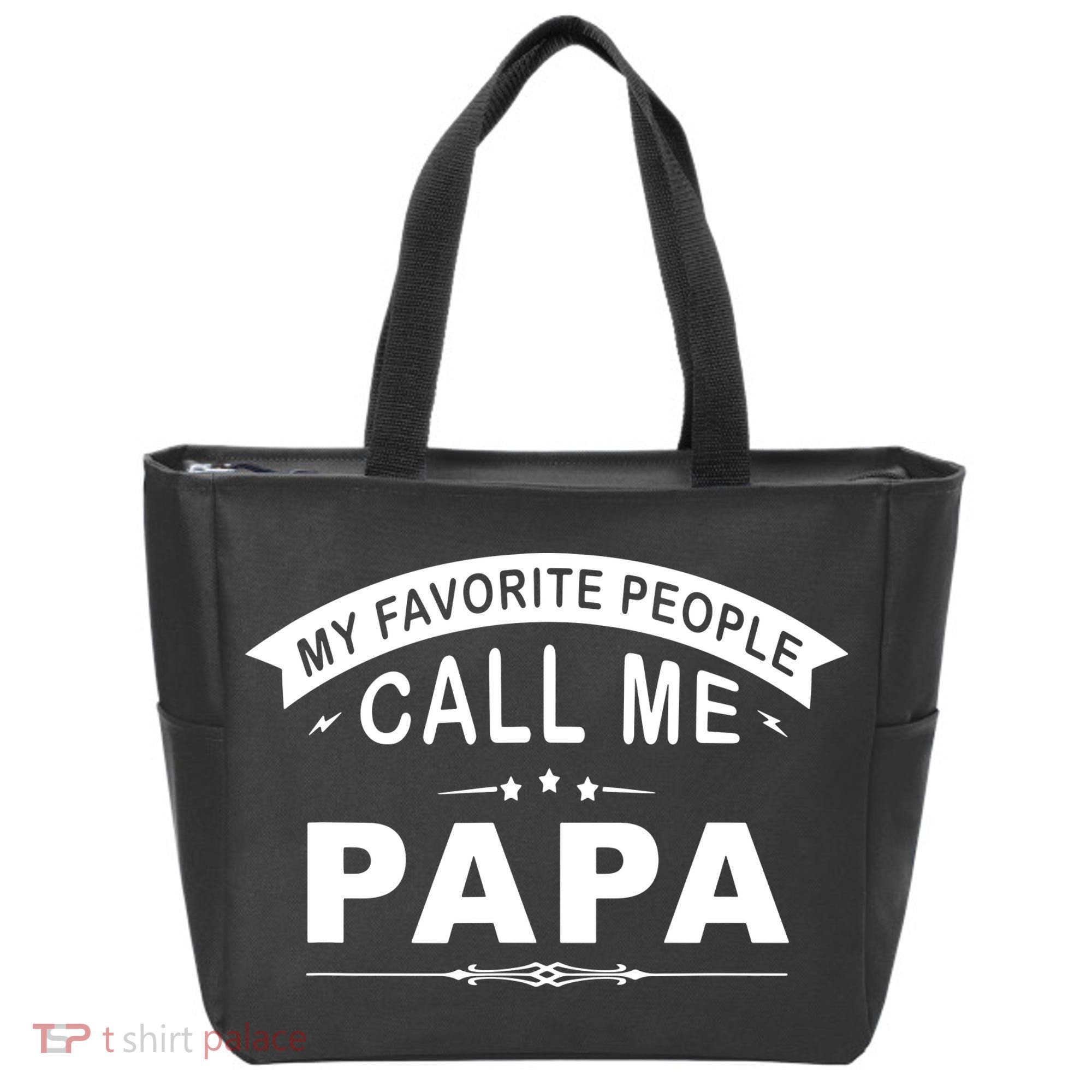 My Favorite People Call Me Papa Father's Day Tote Bag