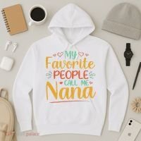 My Favorite People Call Me Nana Hoodie thumb 3