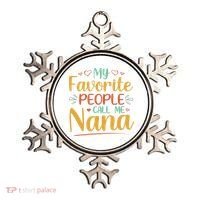 My Favorite People Call Me Nana Ornament thumb 0