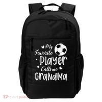 My Favorite Player Calls Me Grandma Soccer Player Backpack thumb 0