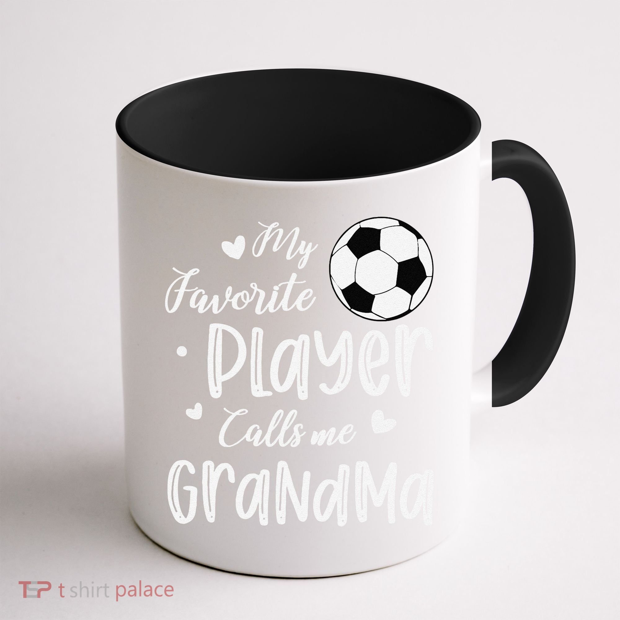 My Favorite Player Calls Me Grandma Soccer Player Coffee Mug