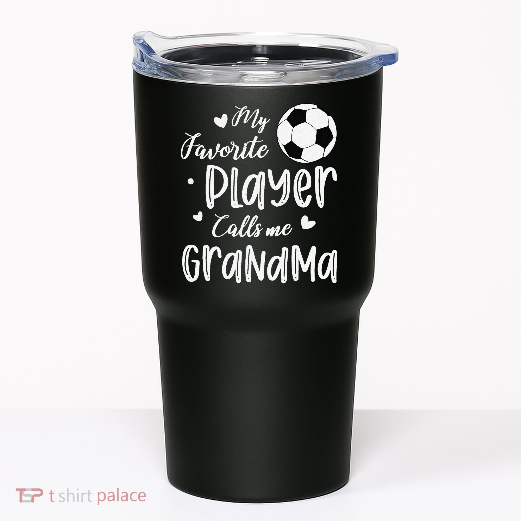 My Favorite Player Calls Me Grandma Soccer Player Tumbler