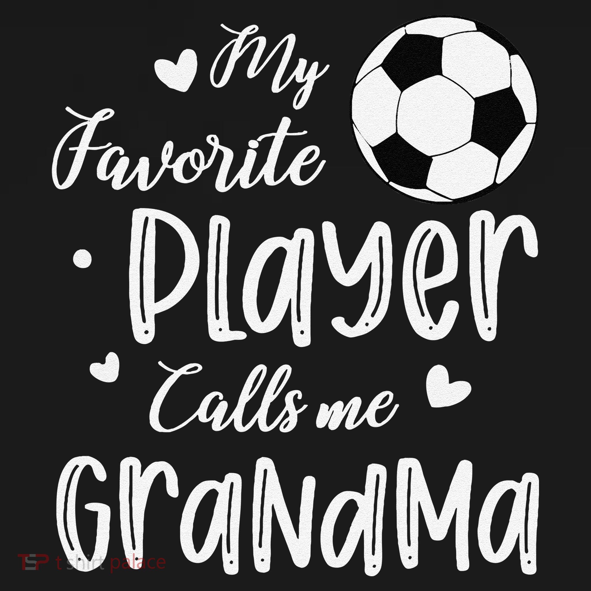 My Favorite Player Calls Me Grandma Soccer Player Ornament