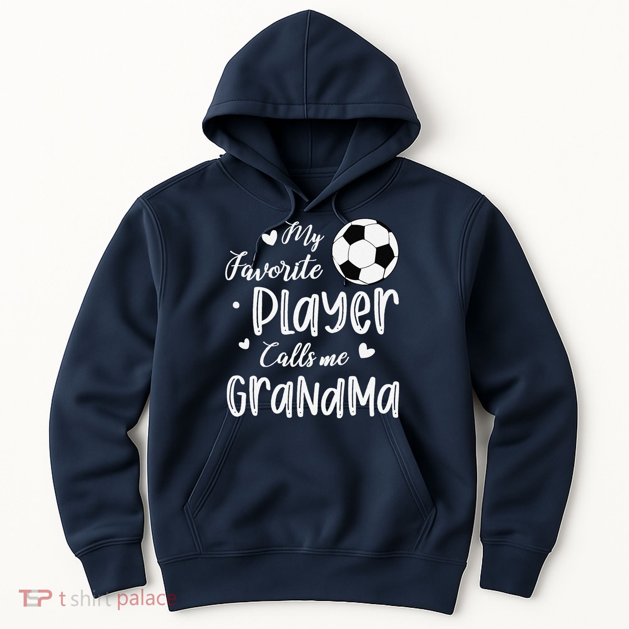 My Favorite Player Calls Me Grandma Soccer Player Hoodie