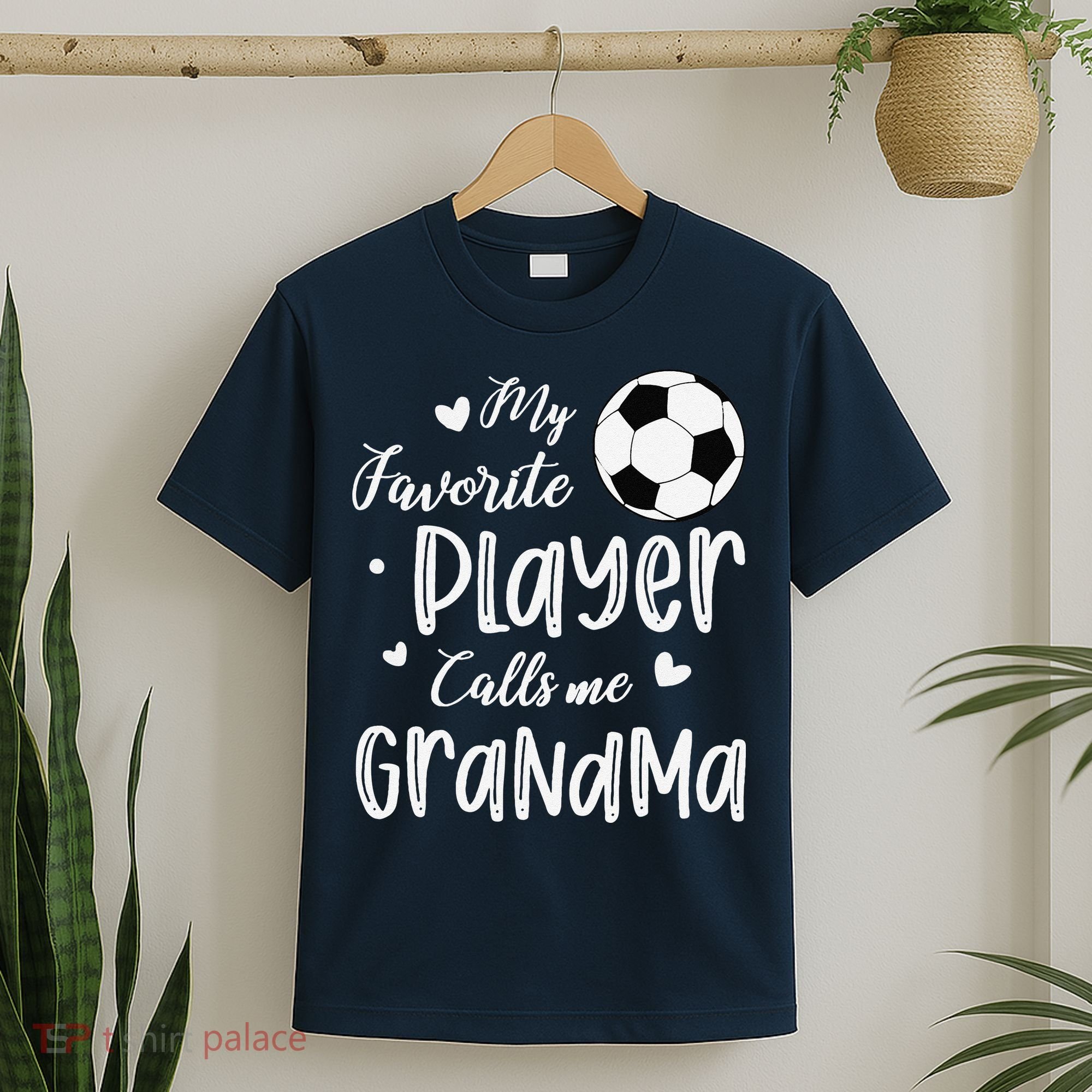 My Favorite Player Calls Me Grandma Soccer Player T-Shirt