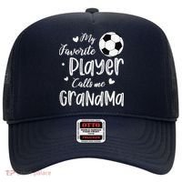 My Favorite Player Calls Me Grandma Soccer Player Hat thumb 0