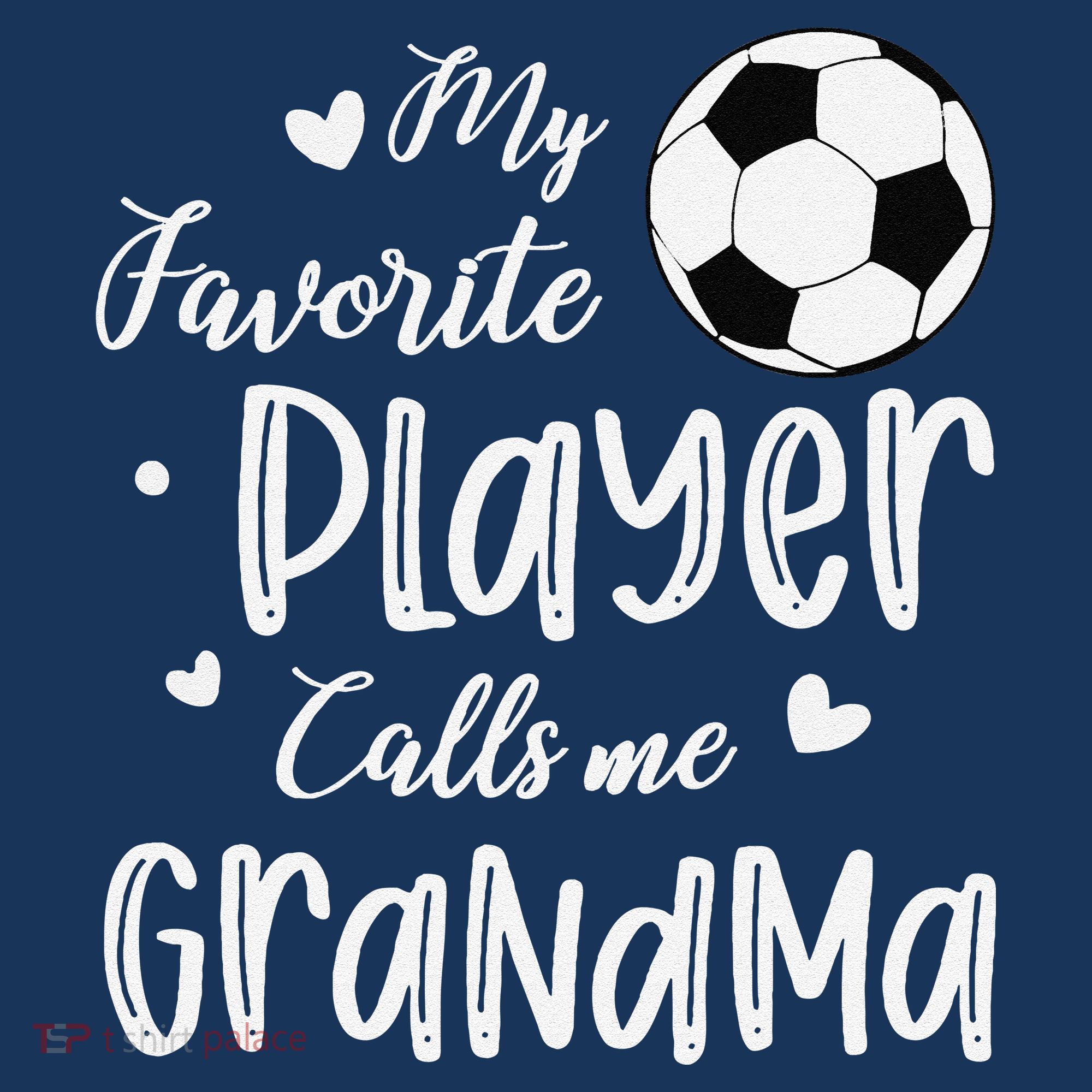 My Favorite Player Calls Me Grandma Soccer Player Tote Bag
