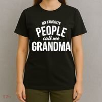 My Favorite People Call Me Grandma T-Shirt thumb 4