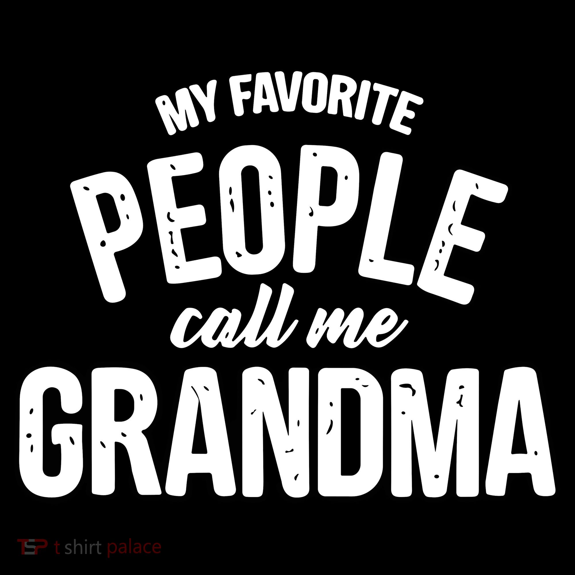 My Favorite People Call Me Grandma Mousepad