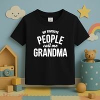 My Favorite People Call Me Grandma Toddler T-Shirt thumb 3