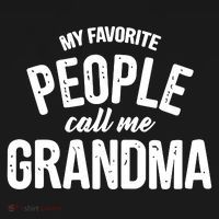 My Favorite People Call Me Grandma Women's Long Sleeve Shirt thumb 2