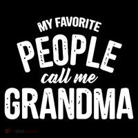 My Favorite People Call Me Grandma Kids Sweatshirt thumb 2