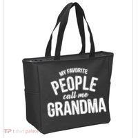 My Favorite People Call Me Grandma Tote Bag thumb 2