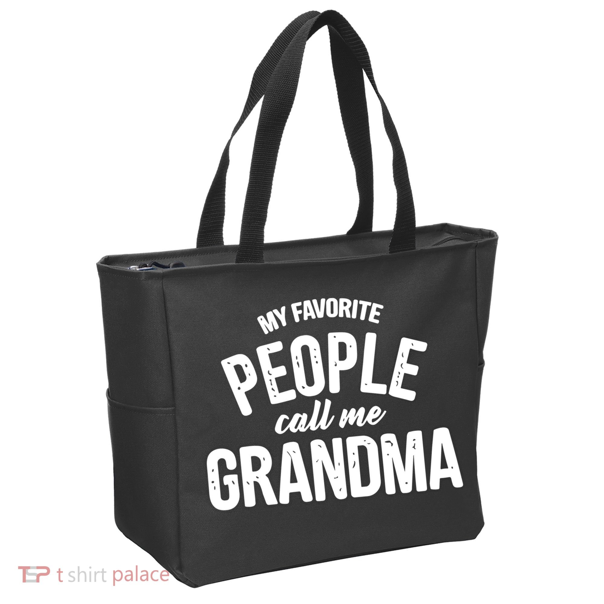 My Favorite People Call Me Grandma Tote Bag