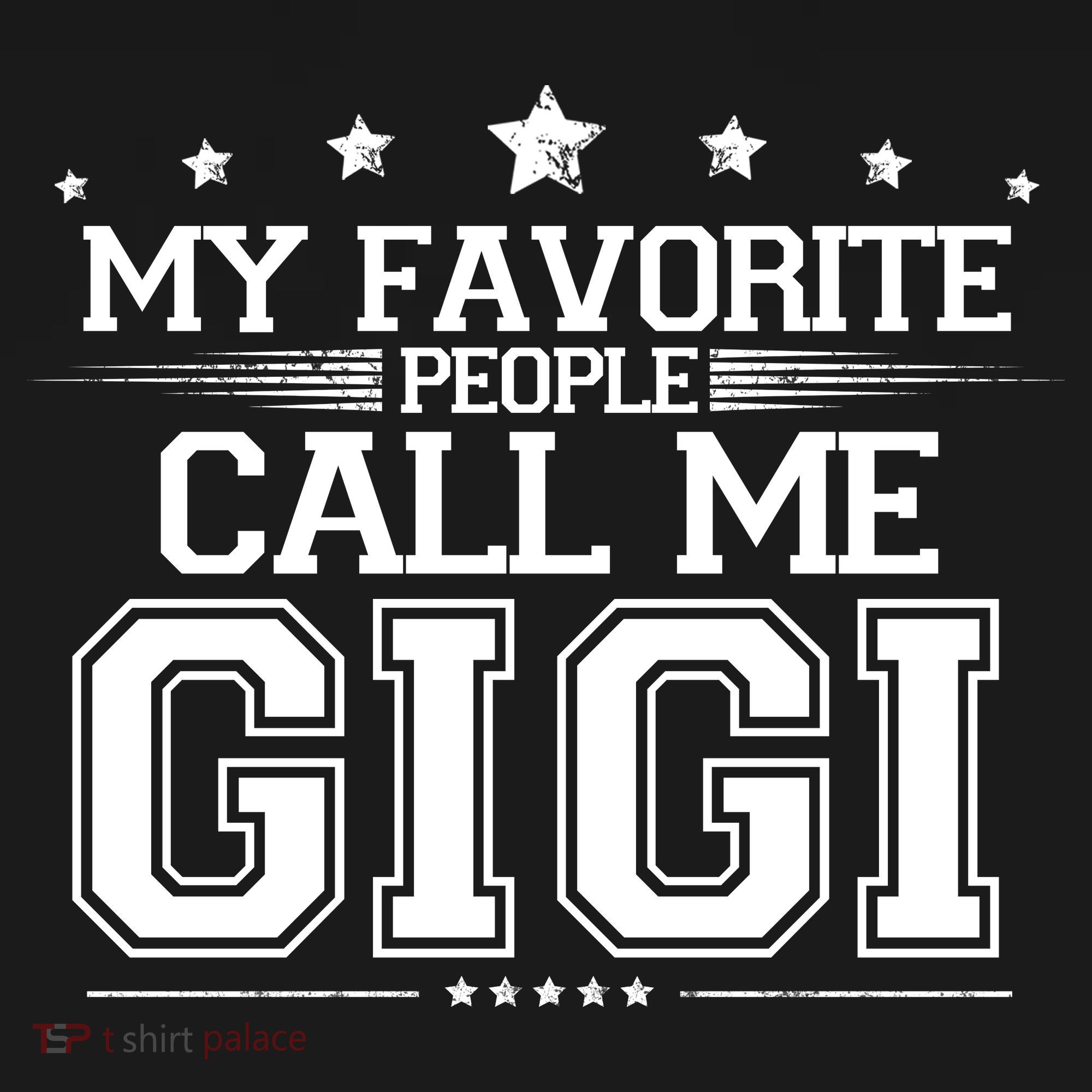 My Favorite People Call Me Gigi Apron