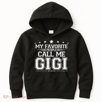 My Favorite People Call Me Gigi Kids Hoodie thumb 0