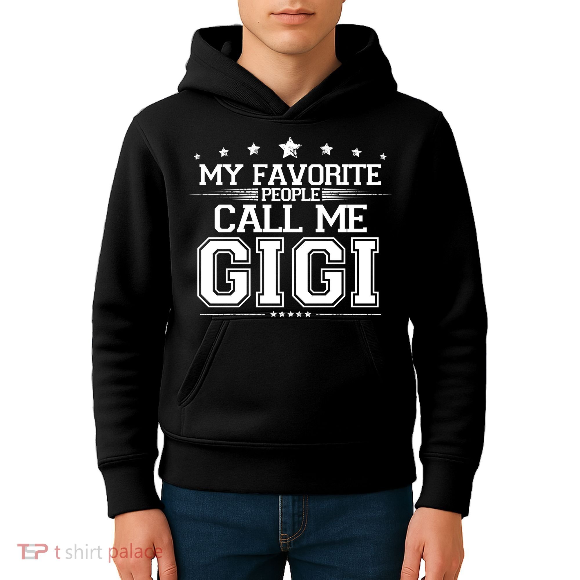 My Favorite People Call Me Gigi Kids Hoodie