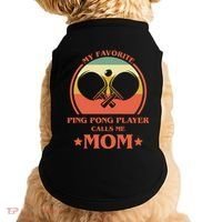 My Favorite Ping Pong Player Calls Me Mom Table Tennis Mama Meaningful Gift Doggie Tank thumb 0