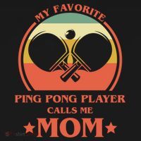 My Favorite Ping Pong Player Calls Me Mom Table Tennis Mama Meaningful Gift Women's Hoodie thumb 2