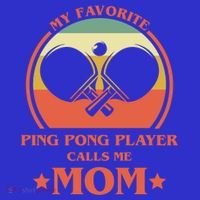 My Favorite Ping Pong Player Calls Me Mom Table Tennis Mama Meaningful Gift Visor thumb 3