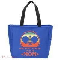 My Favorite Ping Pong Player Calls Me Mom Table Tennis Mama Meaningful Gift Tote Bag thumb 0