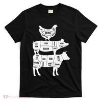 My Food Pyramid Funny Cute Cows Animal Lover T-Shirt thumb 0