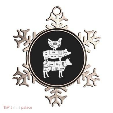 My Food Pyramid Funny Cute Cows Animal Lover Ornament