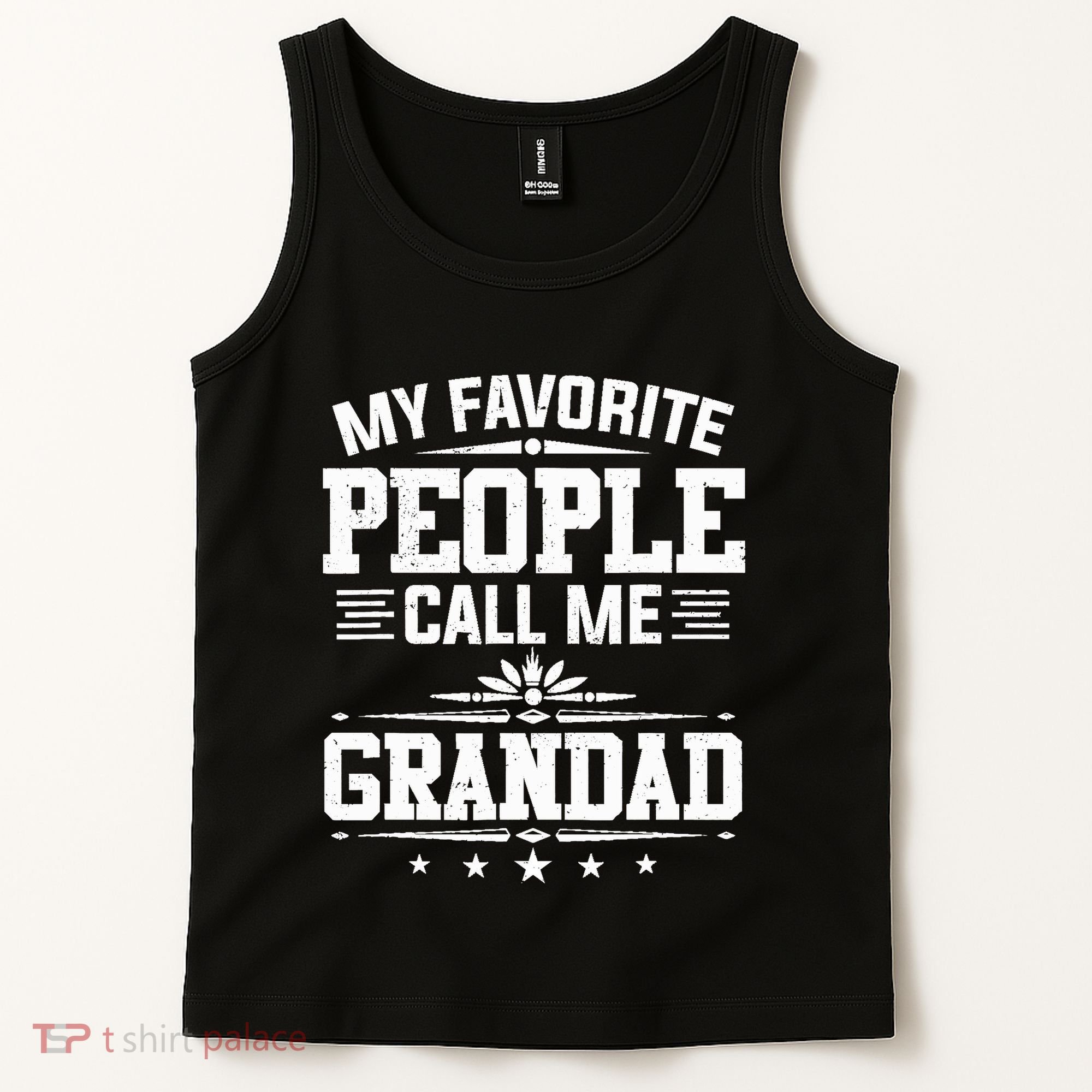 My Favorite People Call Me Grandad Funny Father's Day Tank Top