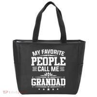 My Favorite People Call Me Grandad Funny Father's Day Tote Bag thumb 0