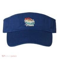 My Favorite Player Calls Me Mom Retro Football Ball Mommy Gift Visor thumb 0
