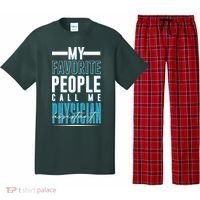 My Favorite People Call Me Physician Assistant Pajama Set thumb 0