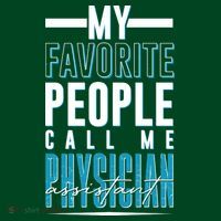 My Favorite People Call Me Physician Assistant Mousepad thumb 1