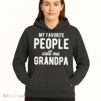 My Favorite People Call Me Grandpa Hoodie thumb 5