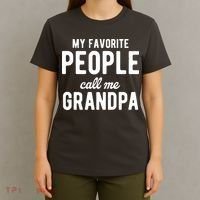 My Favorite People Call Me Grandpa T-Shirt thumb 4