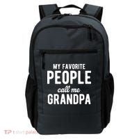 My Favorite People Call Me Grandpa Backpack thumb 0