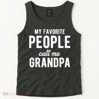 My Favorite People Call Me Grandpa Tank Top thumb 2