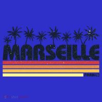 Marseille France Retro Tourism Cool Gift Kids Hoodie thumb 5