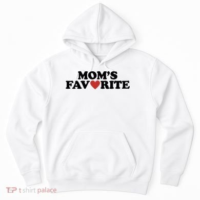 Moms Favorite Red Heart Cute Gift Hoodie