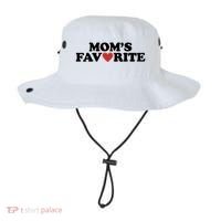 Moms Favorite Red Heart Cute Gift Bucket Hat thumb 0