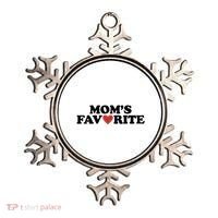 Moms Favorite Red Heart Cute Gift Ornament thumb 0