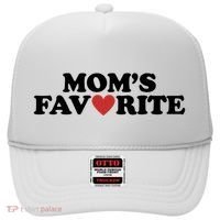 Moms Favorite Red Heart Cute Gift Hat thumb 0