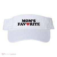 Moms Favorite Red Heart Cute Gift Visor thumb 0