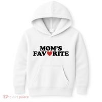 Moms Favorite Red Heart Cute Gift Kids Hoodie thumb 0